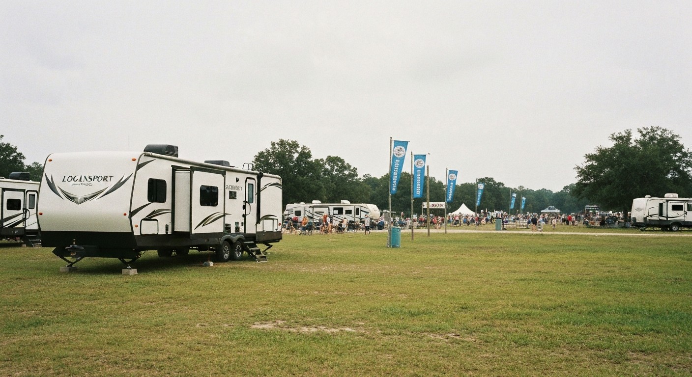 RV rental for Logansport Heritage Day Festival near Florien