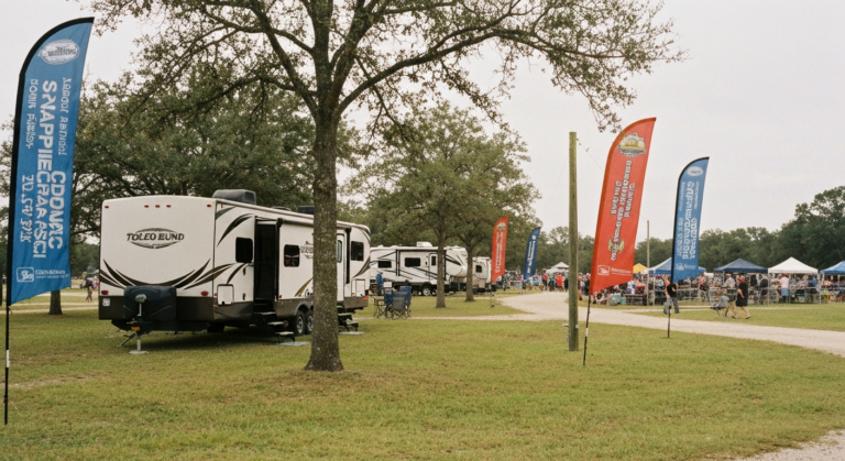 RV rental for Toledo Bend Crappie Classic near Florien LA